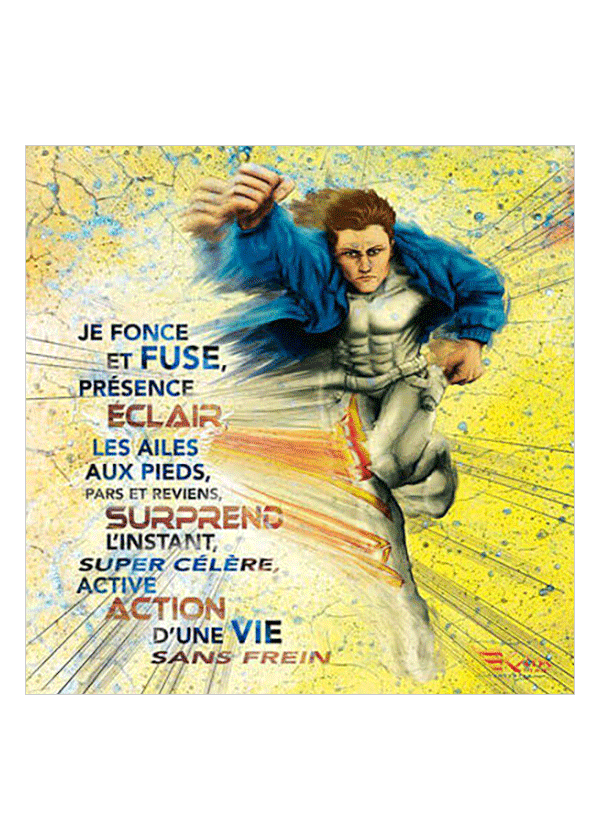 Jessie - Super Vitesse - Carte postale - Kaya Team Universe