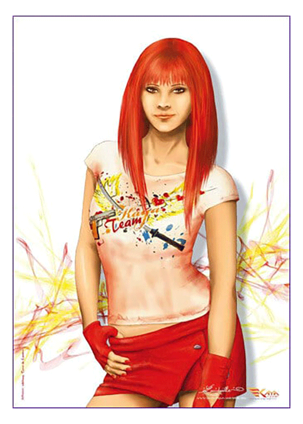 Amber Red  - Kaya Team Universe